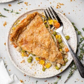 healthy chicken pot pie