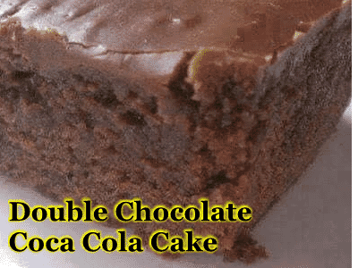Double Chocolate Coca-Cola Cake
