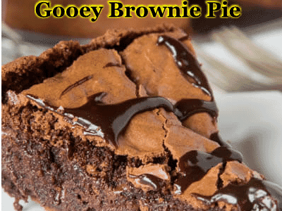 Gooey Brownie Pie